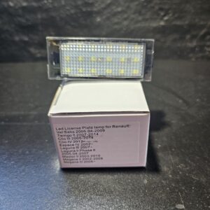 Nummerplade lys Renault PZD0085