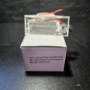 Nummerplade lys Audi PZD0052