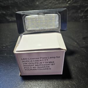 Nummerplade lys Audi PZD0076