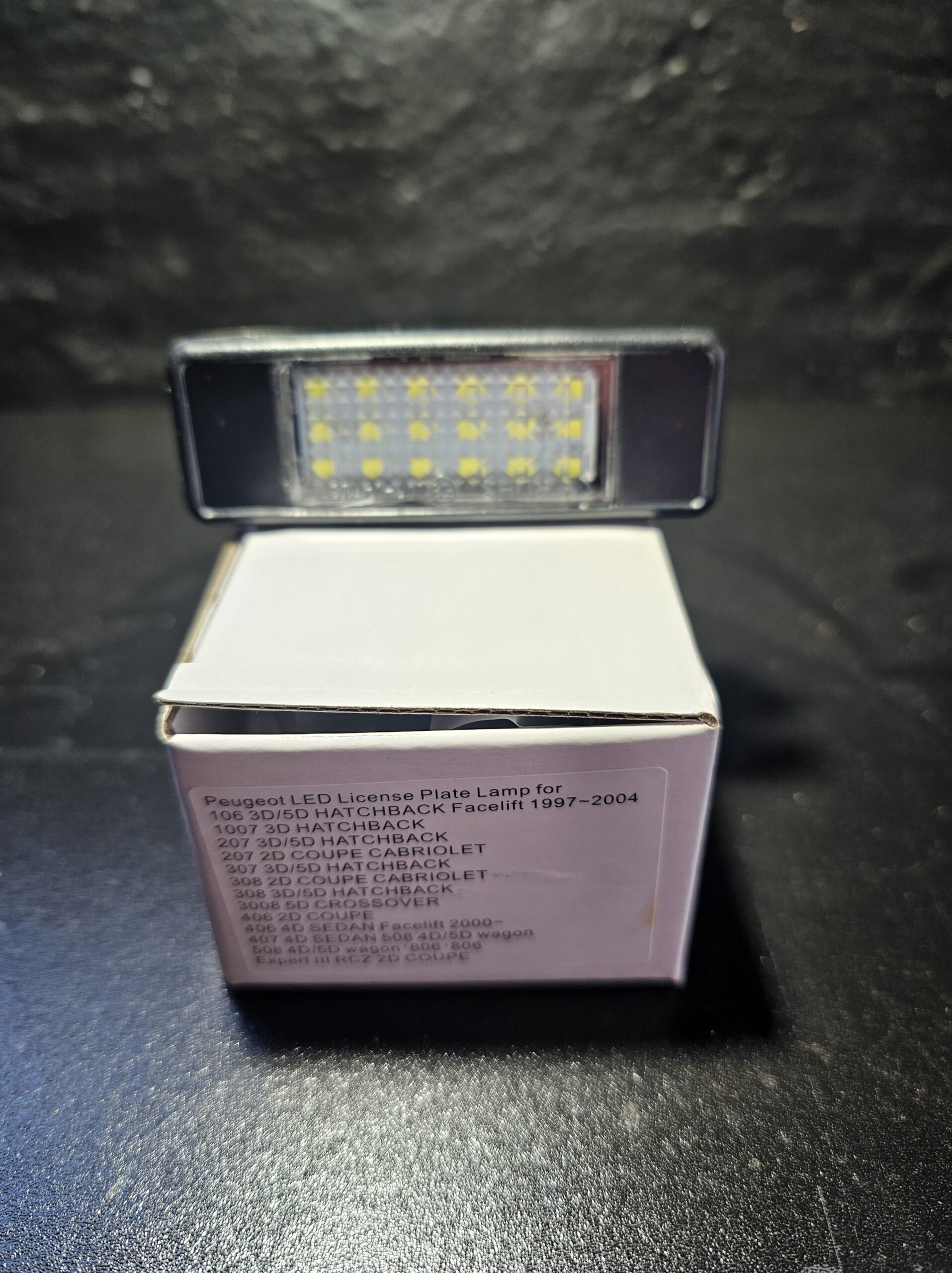 Nummerplade lys Peugeot PZD0079