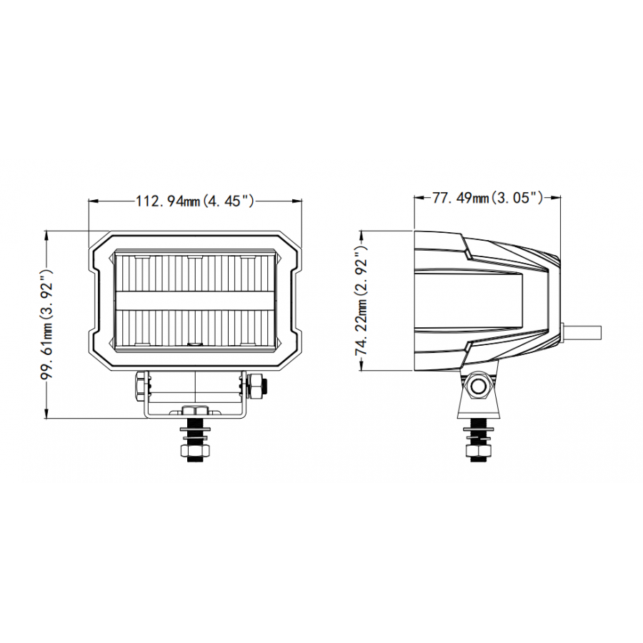 Scan Lumen bliz 4,5" Led Bar