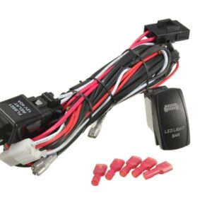 Ledningsnet til led bar og tågelygter