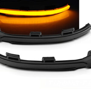 VW Golf 7 Spejlblinklys Dynamisk LED Sort