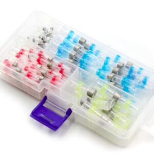 Krympeflex med loddetin og lim  sortiment  150stk