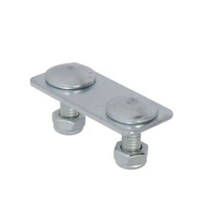 Fastening clamp galvaniseret