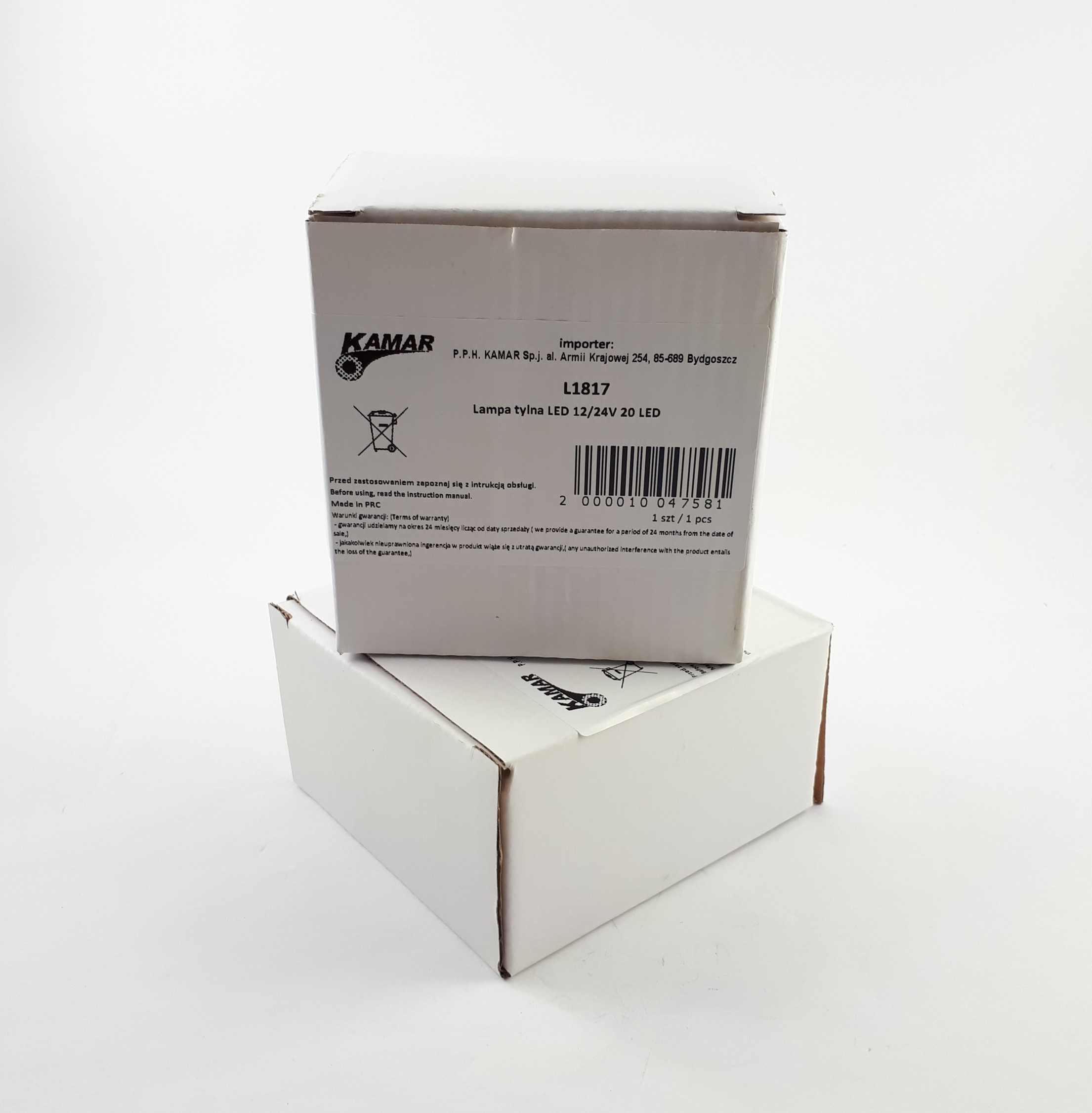 LED Baglygte 12/24 V - Billede 7