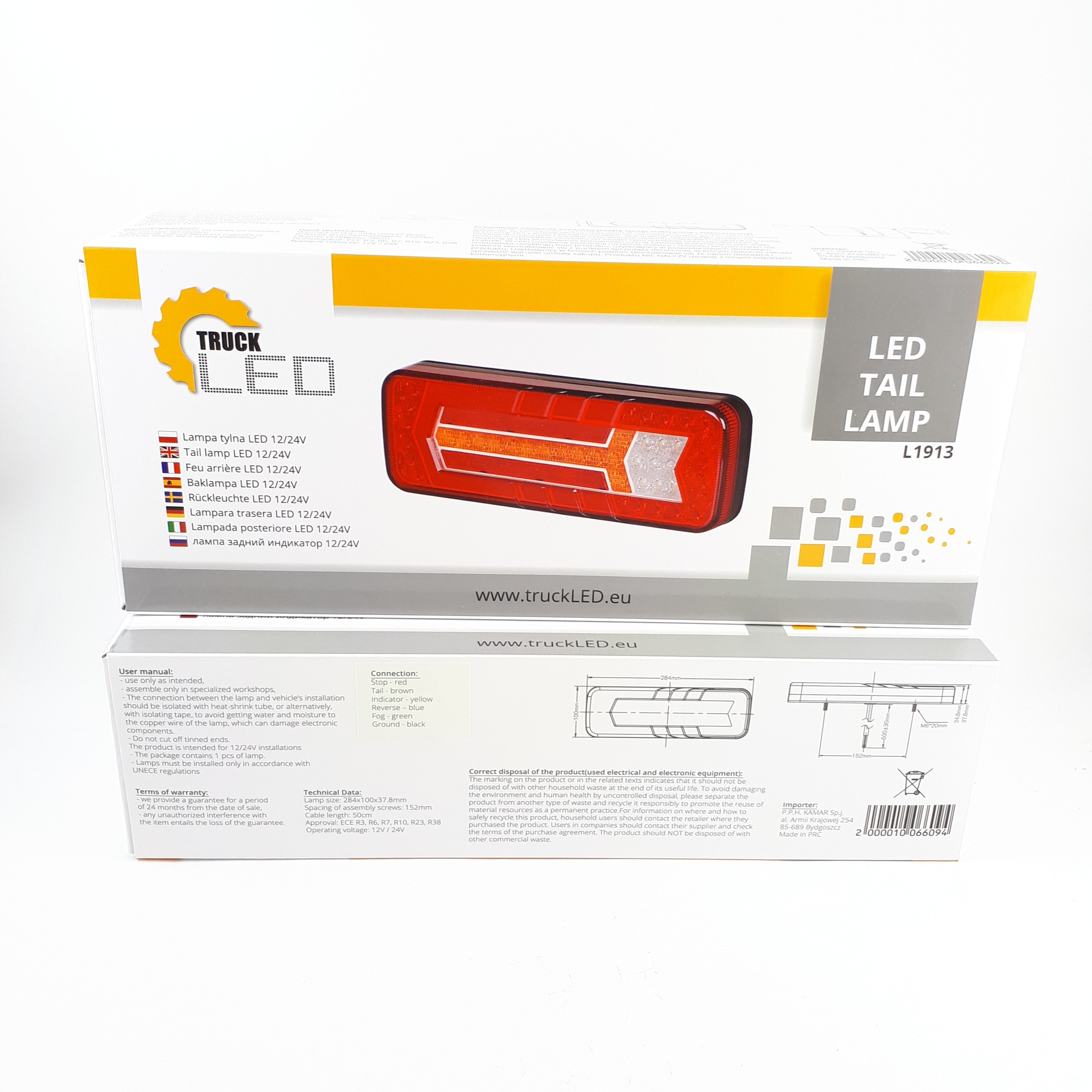Baglygte LED dynamisk blinklys - Billede 12