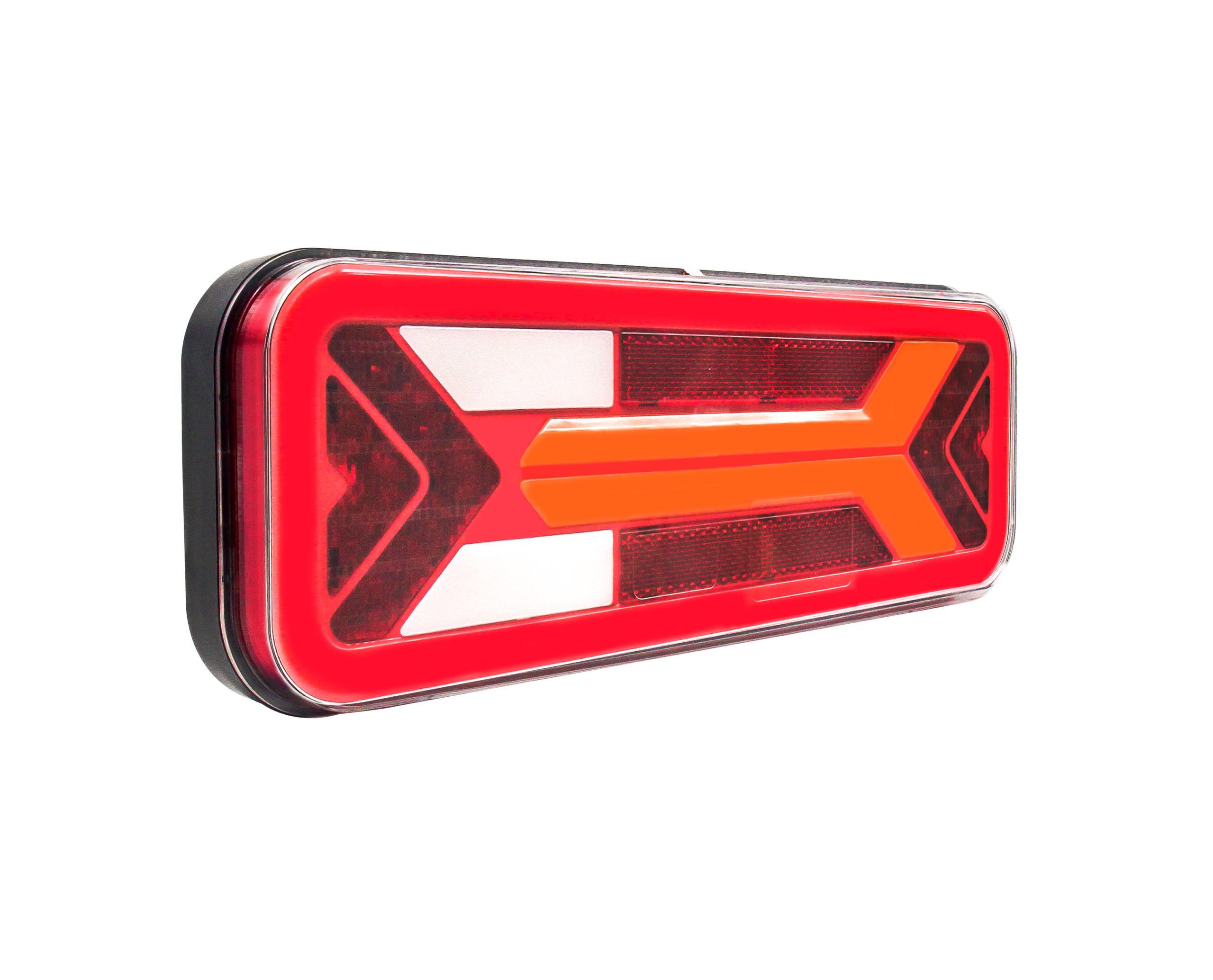 Baglygte LED 12/24 V rektangulær højre