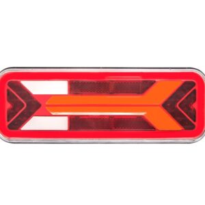 Baglygte LED 12/24 V rektangulær højre