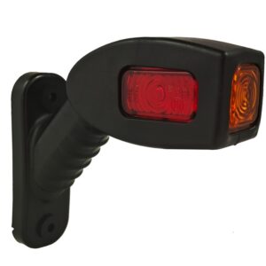 Sidemarkeringslygte KMR8 LED 135 mm 12/24 V venstre