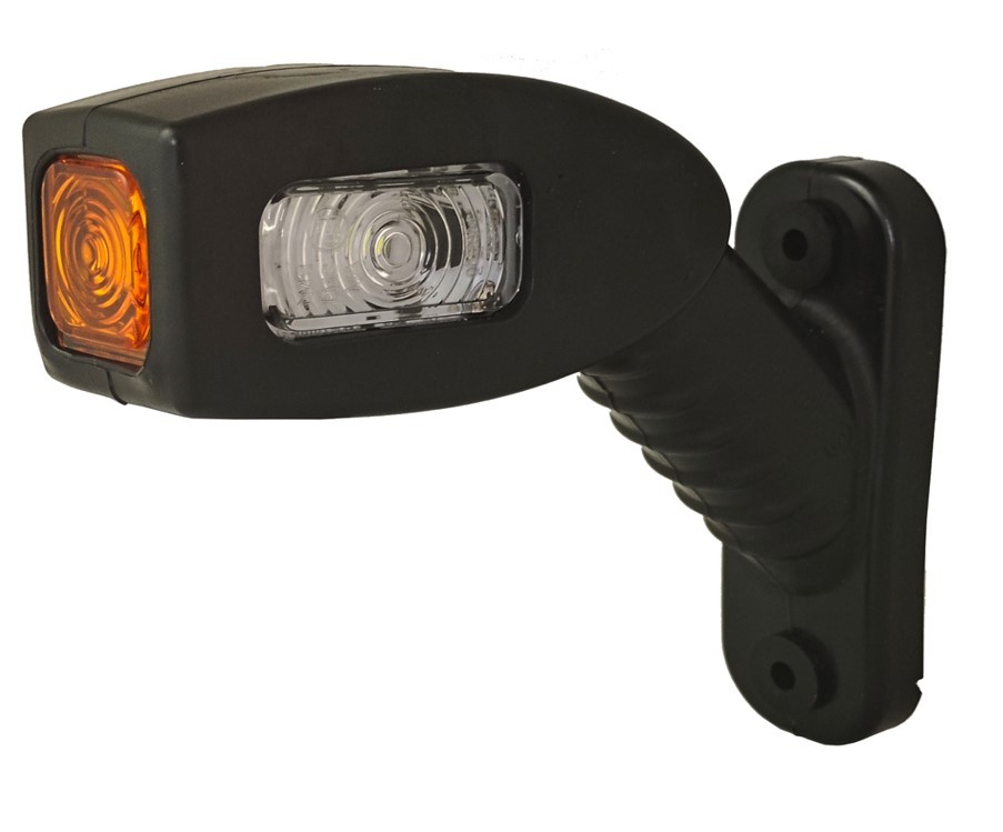 Sidemarkeringslygte KMR8 LED 135 mm 12/24 V venstre