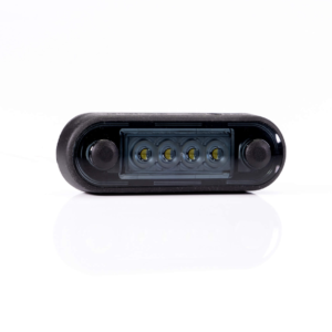 Markeringslygte LED 12-36 V, rød, DARK version, kabel
