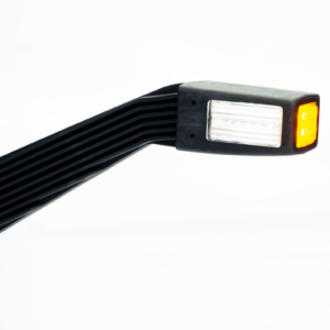 3-funktionel LED Sidemarkeringslygte, højre, lang, skrå