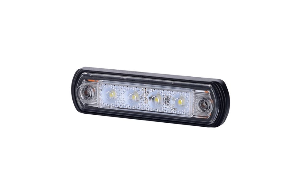 Sidemarkeringslygte LD676 hvid