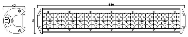 LED-panel 72 × LED KMR16 - Billede 5