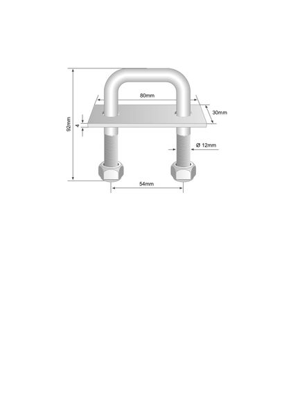 gulvbeslag 90 mm