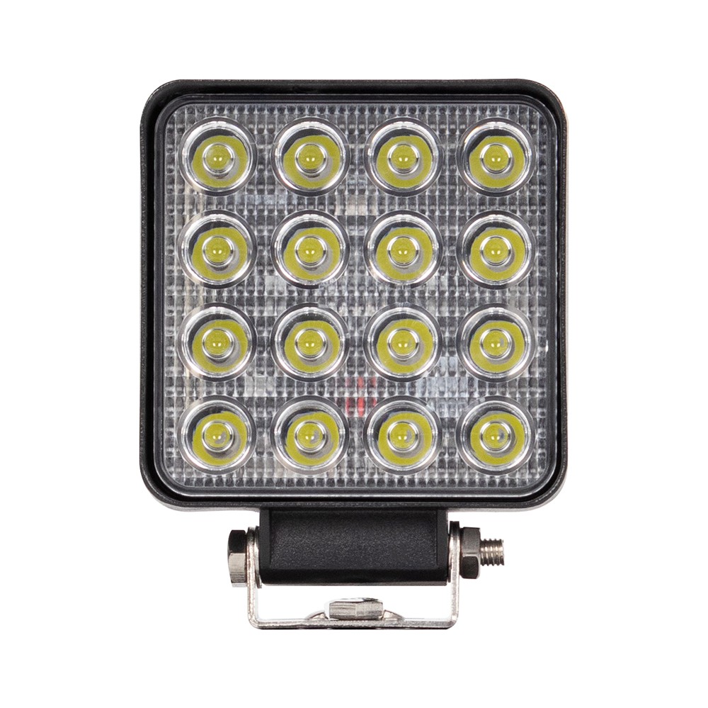 LED-arbejdslys 16x LED firkantet