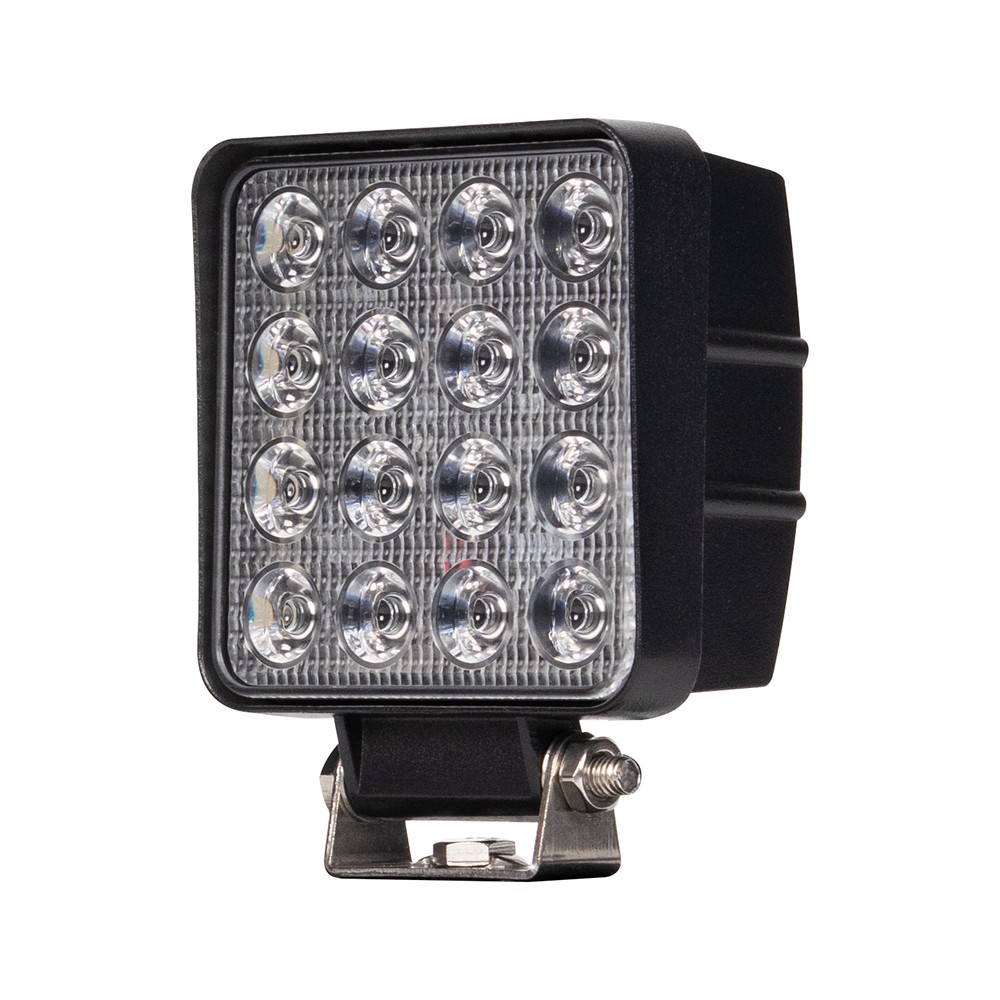 LED-arbejdslys 16x LED firkantet - Billede 3
