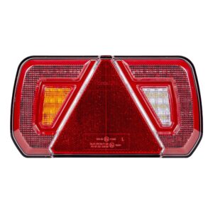Baglygte 32 leds 12/24 V med trekant venstre