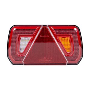 Baglygte 32 LED 12/24 V med trekant højre