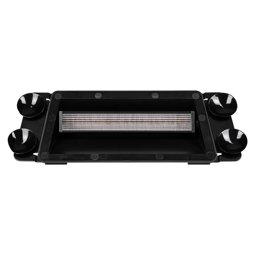 Strobelygte LED med sugekopper 332x116x76