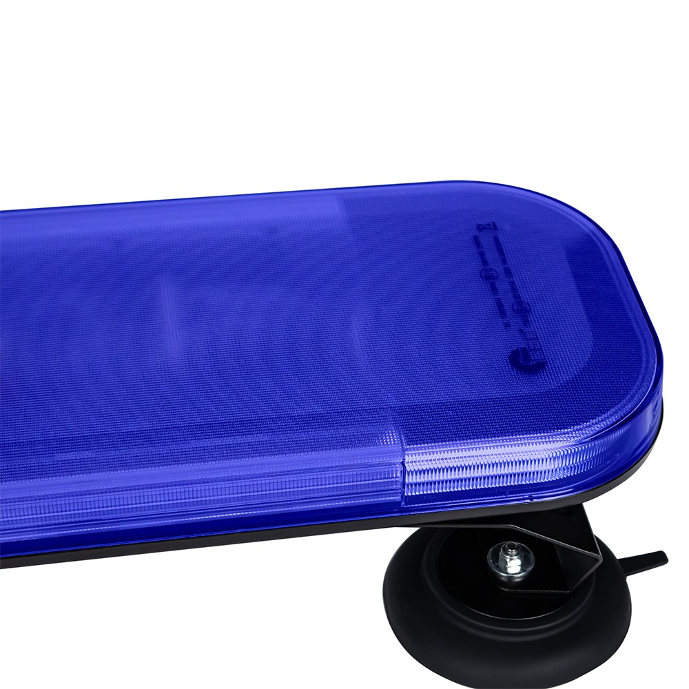 Advarselslysbjælke LED 560x200 mm TB2 blå