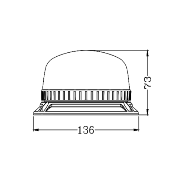 Advarselsblink TruckLED OPTI PRO 8x LED 3x skrue - Billede 5