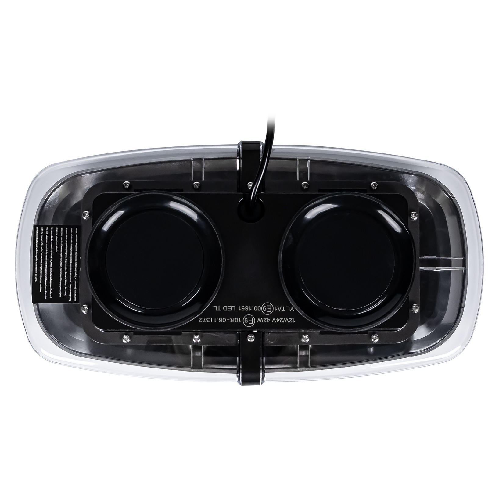 Advarselslysbjælke LED 315x165 mm R65 R10 - Billede 6
