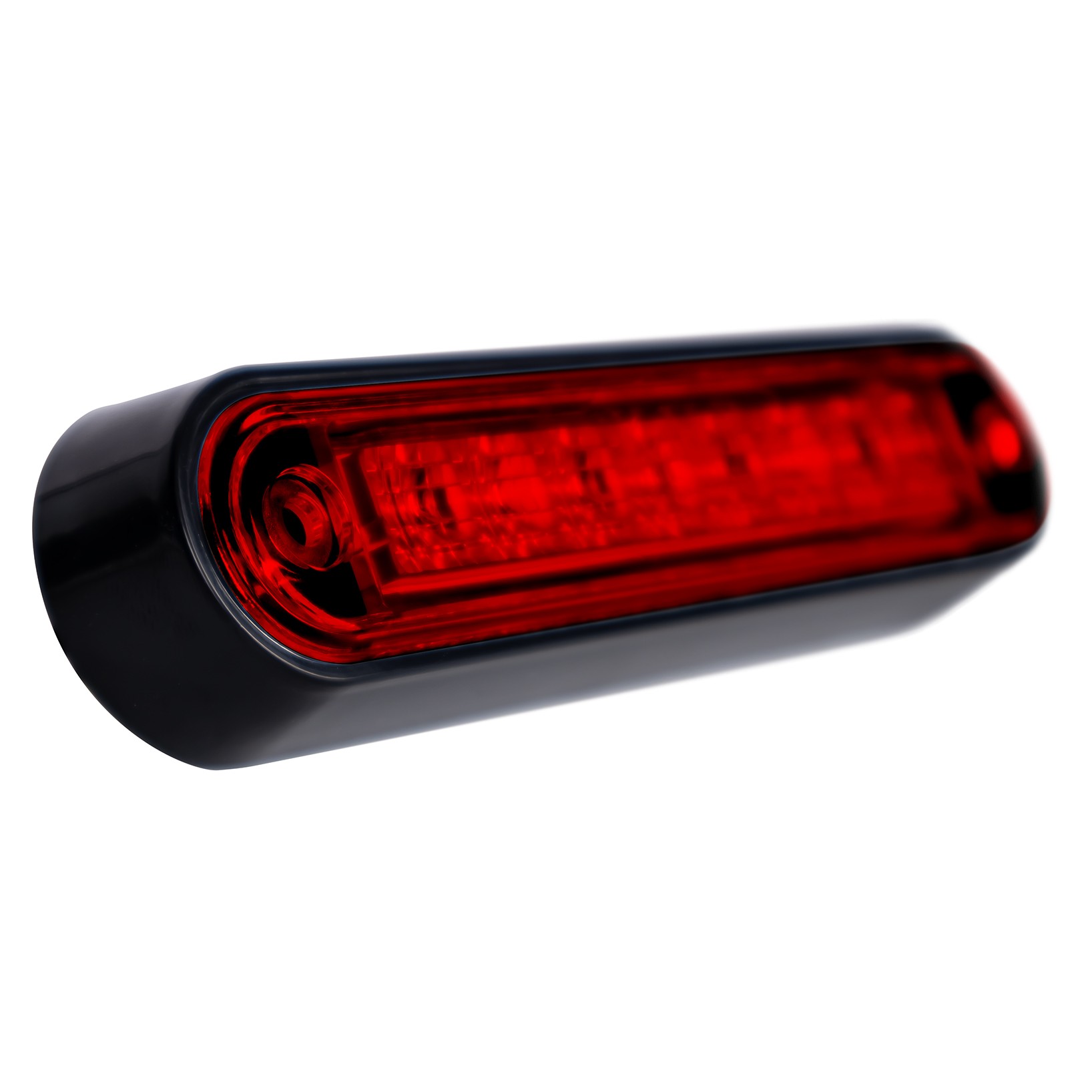 Sidemarkeringslygte 8xLED 12/24 V rød