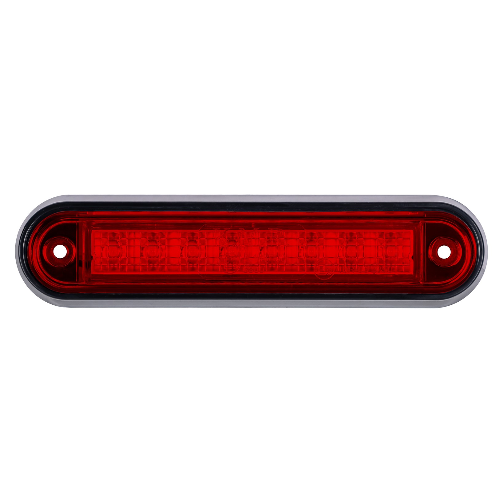 Sidemarkeringslygte 8xLED 12/24 V rød