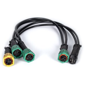 kabel til lygter 3+1