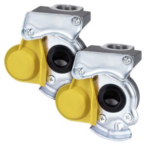 Koblingshoved uden ventil M22 gul