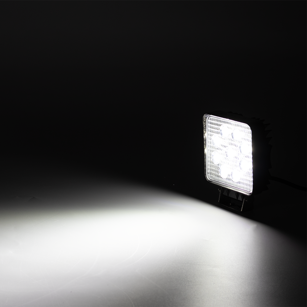 LED-arbejdslys 9x LED firkantet - Billede 3