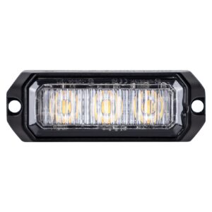 Strobelygte 3x LED orange R10 R65