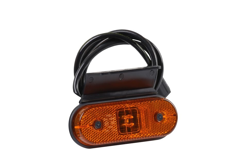 Sidemarkeringslygte ZETA orange med 1,5 m kabel