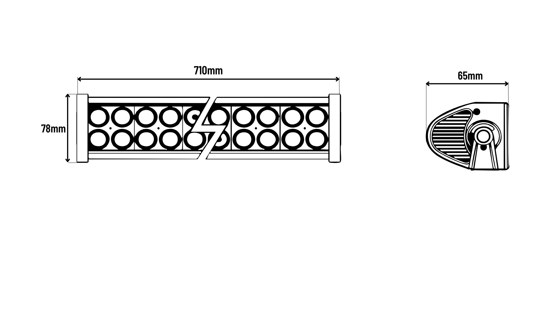 LED-panel 60 × LED KMR4 - Billede 7