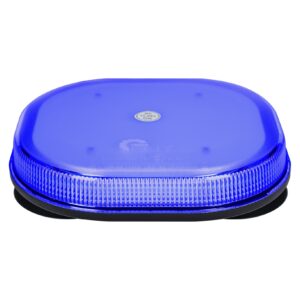 Advarselslysbjælke LED 200x180 mm R65 R10 blå