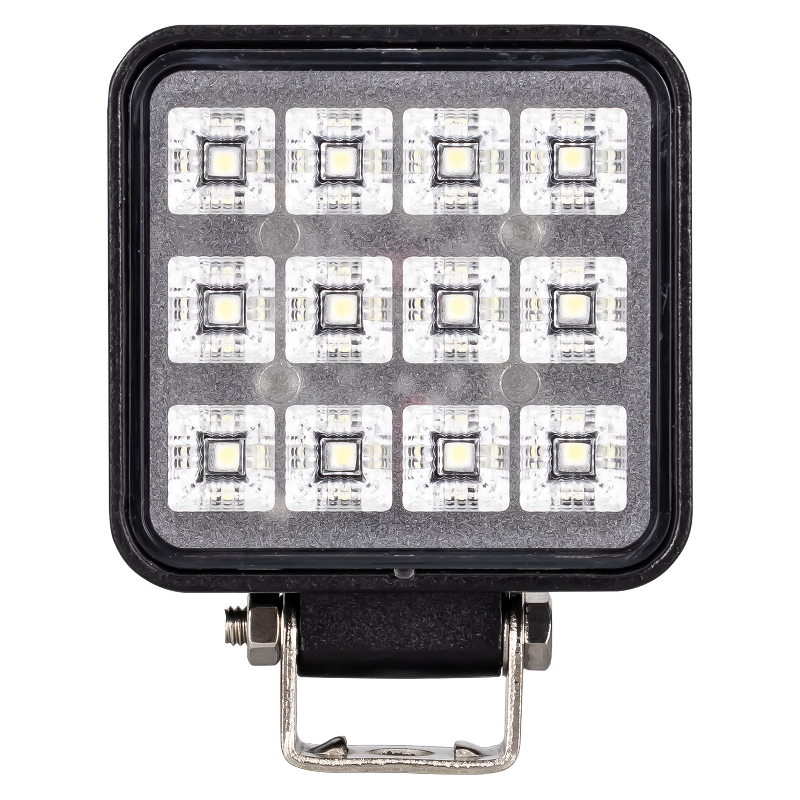 LED-arbejdslys 12x LED firkantet med kontakt
