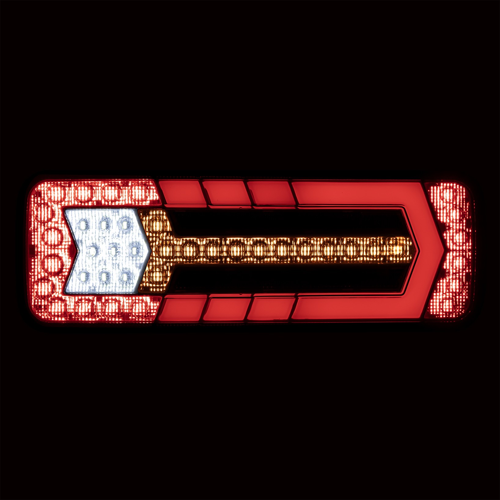 Baglygte LED dynamisk blinklys