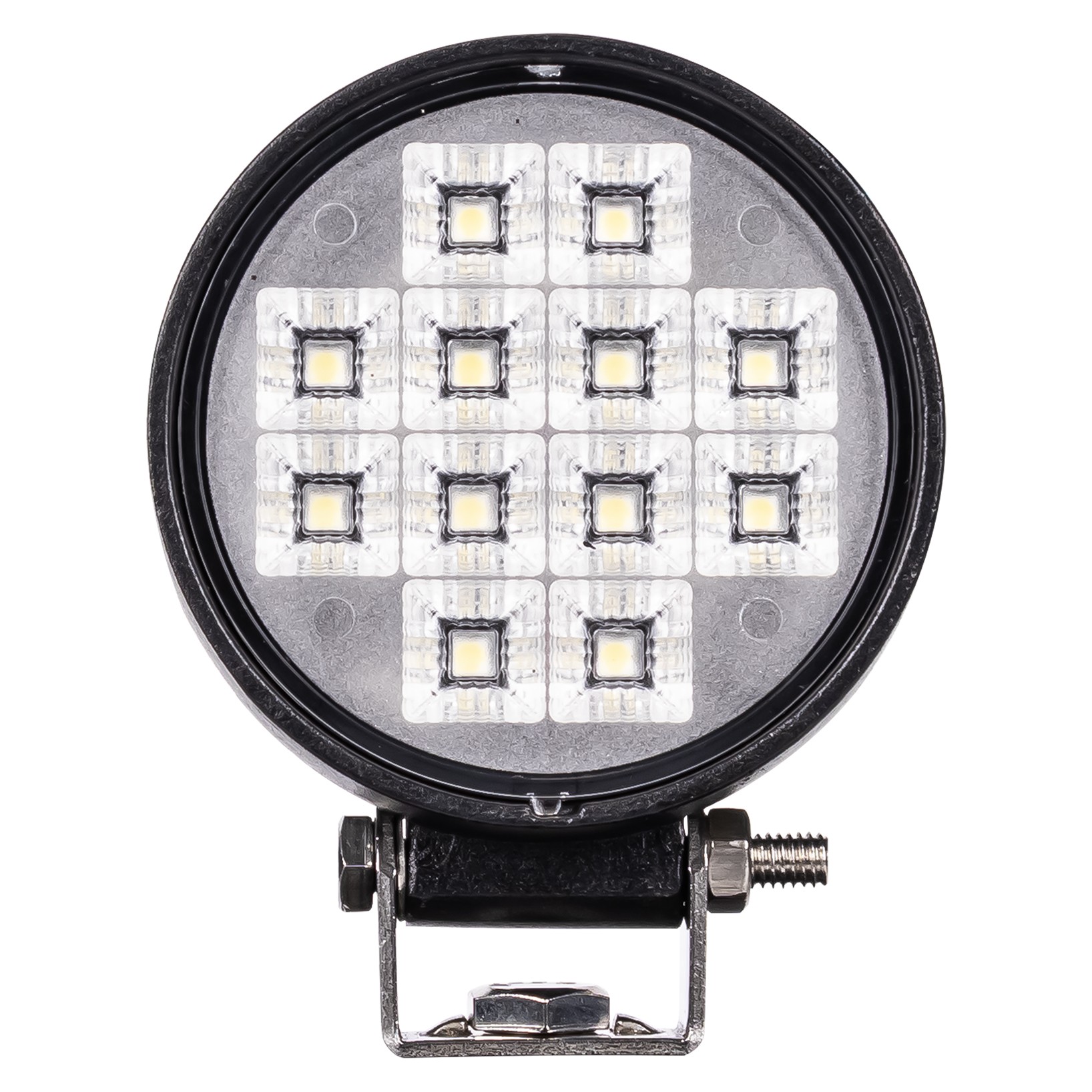 LED-arbejdslys 12x LED rund med kontakt - Billede 3