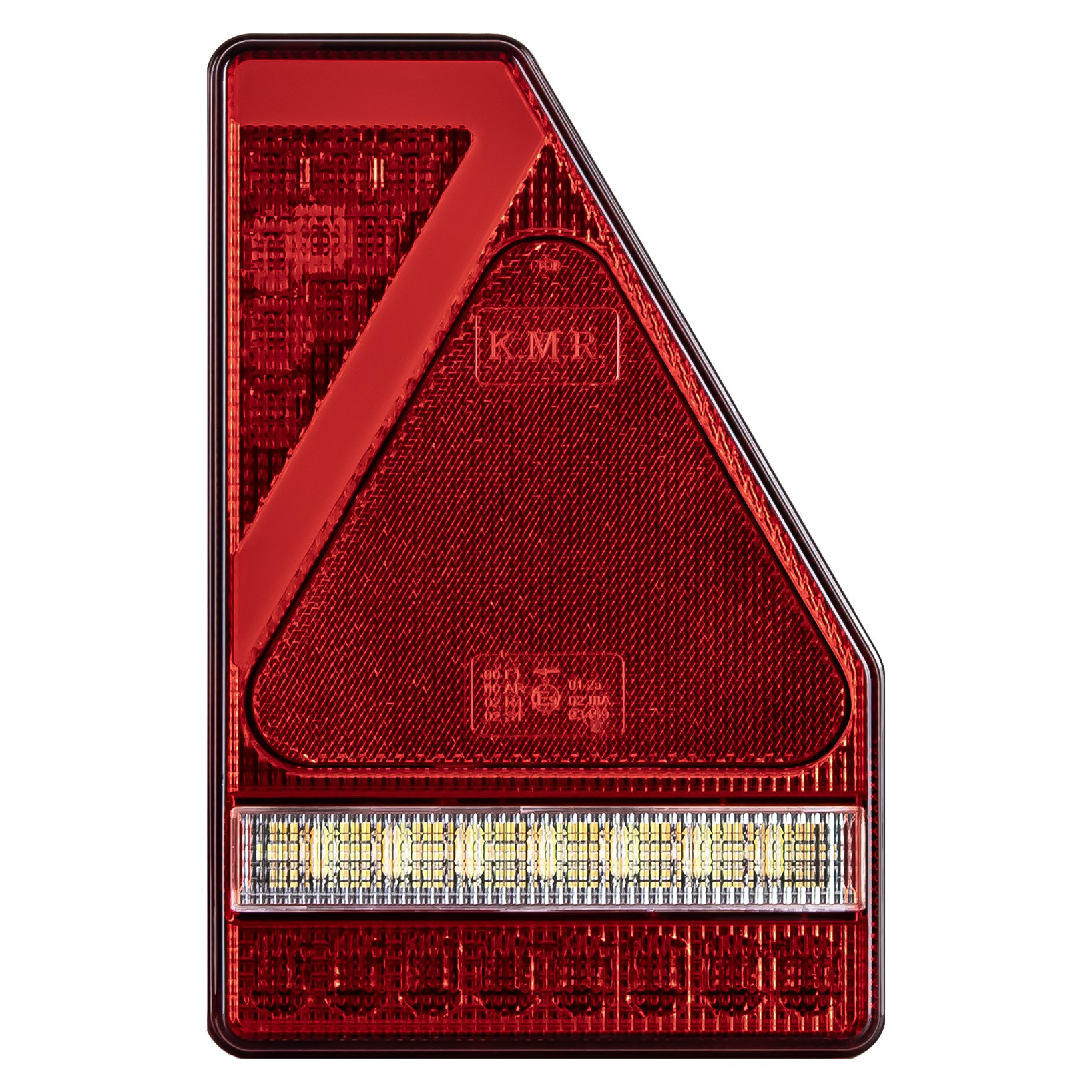 Baglygte LED 5-fun. trekant højre