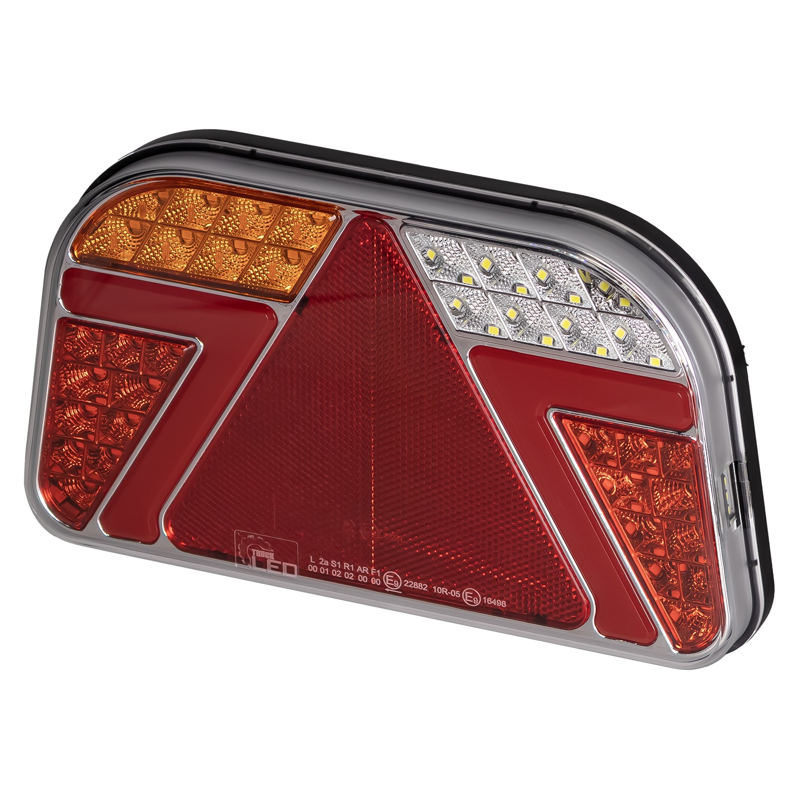 Baglygte led TL trekant 12/24 V venstre
