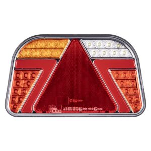 Baglygte led TL trekant 12/24 V venstre
