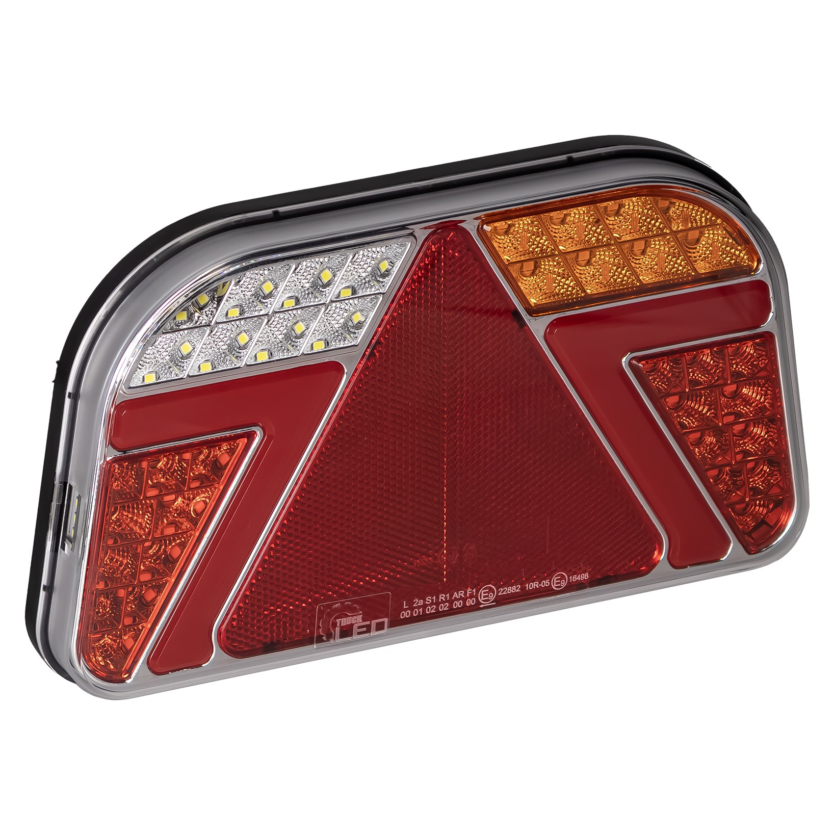 Baglygte led TL trekant 12/24 V højre