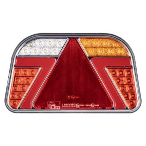 Baglygte led TL trekant 12/24 V højre