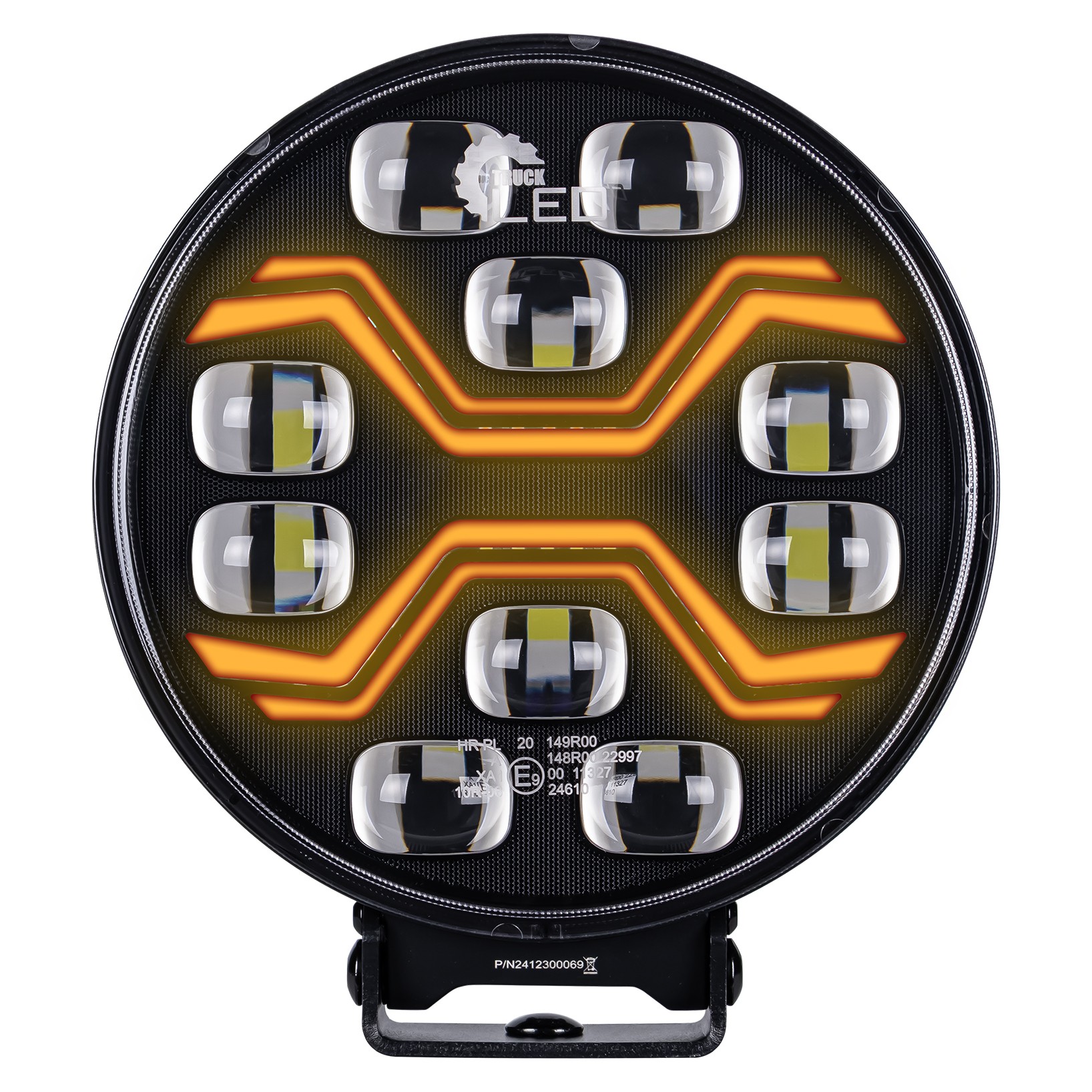 Fjernlys LED X-SPIDER TOXIC