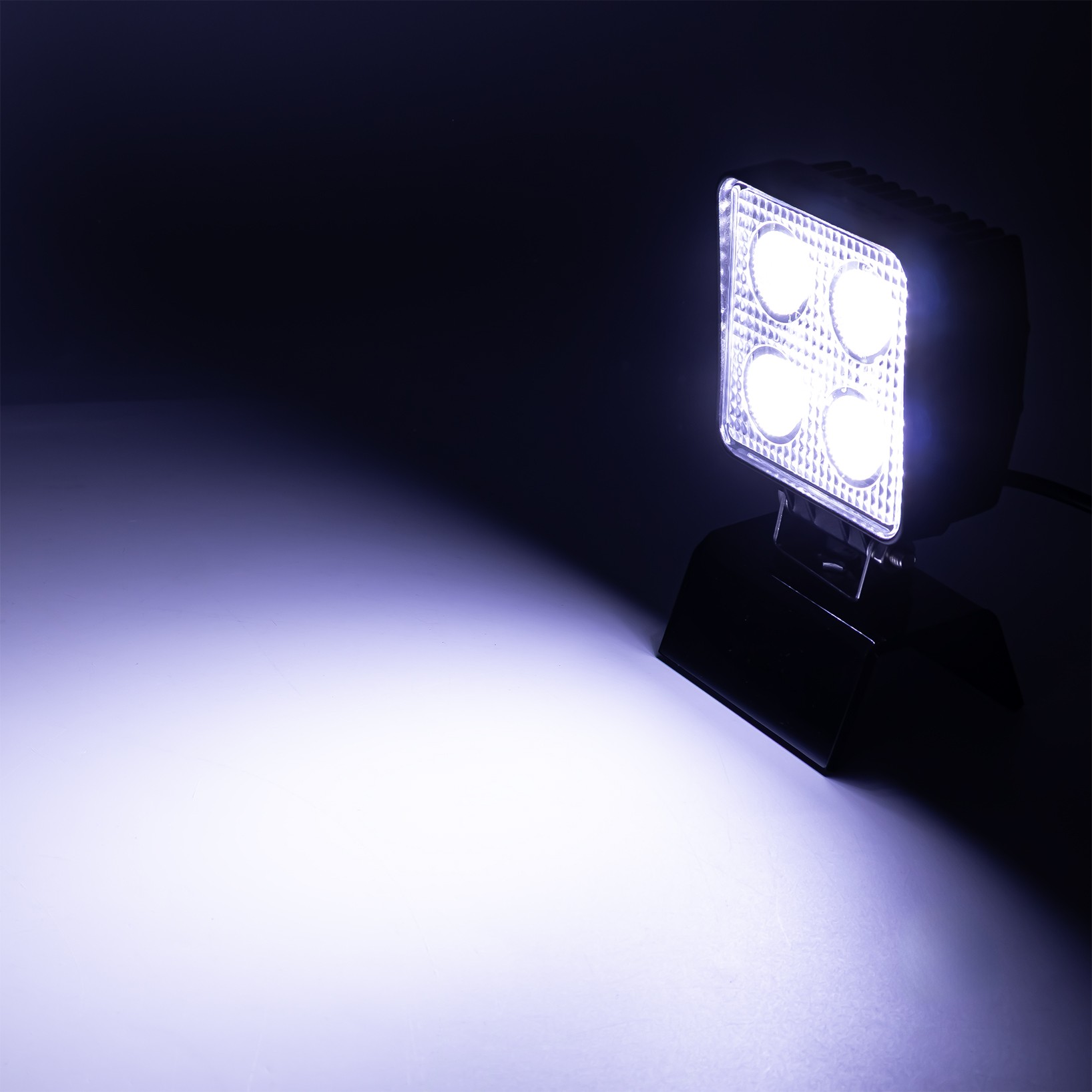 LED-arbejdslys LED 4x firkantet