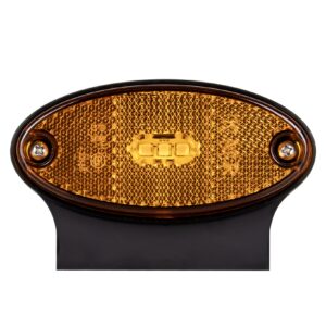 Sidemarkeringslygte LED 12/24 V KMR2 med beslag