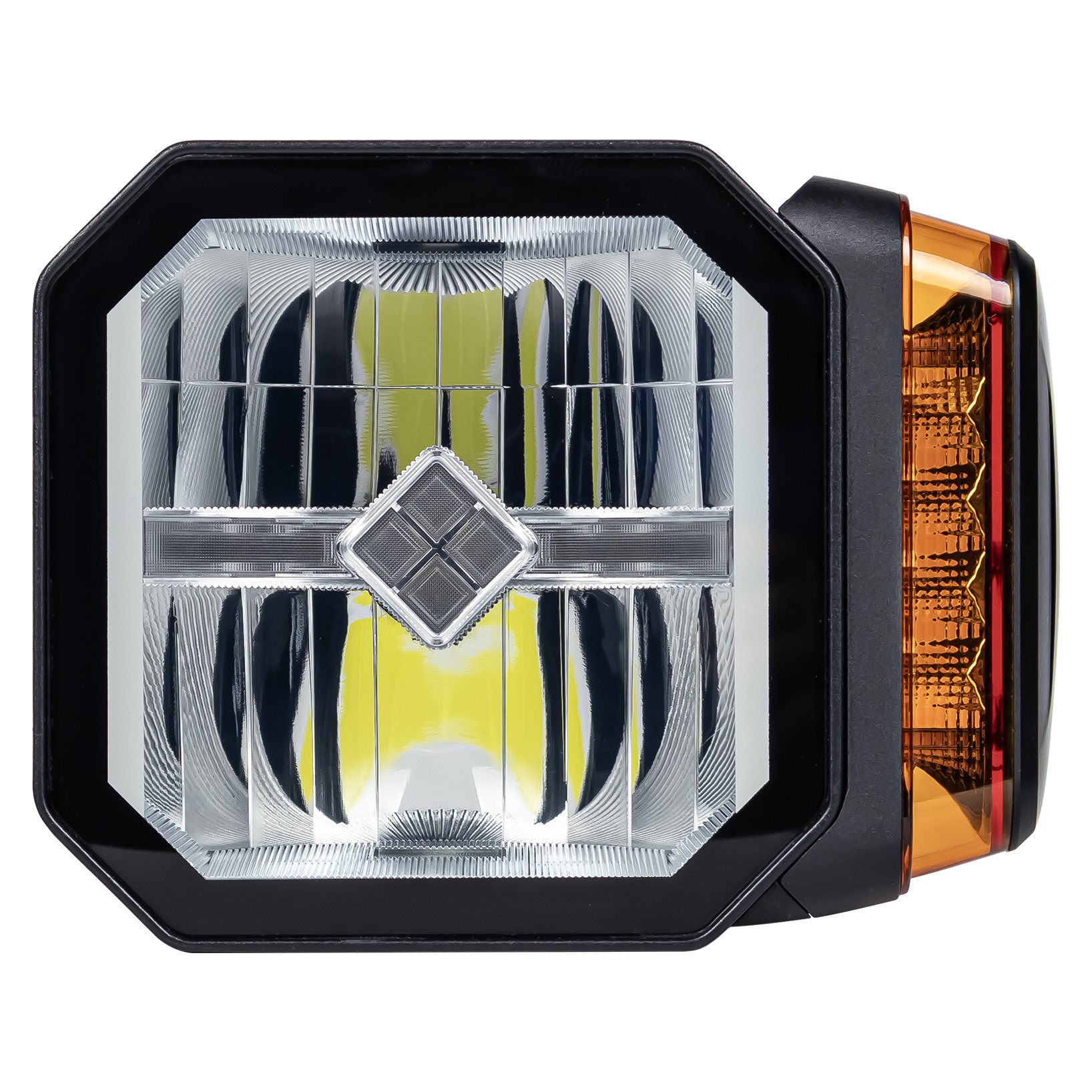 Fjernlys LED + opvarmet Lygteglas