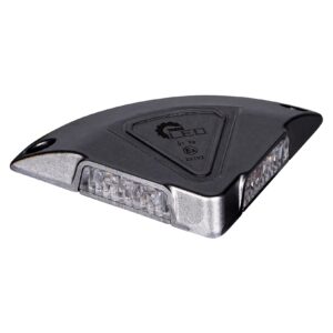 Warning light for rear lifting black